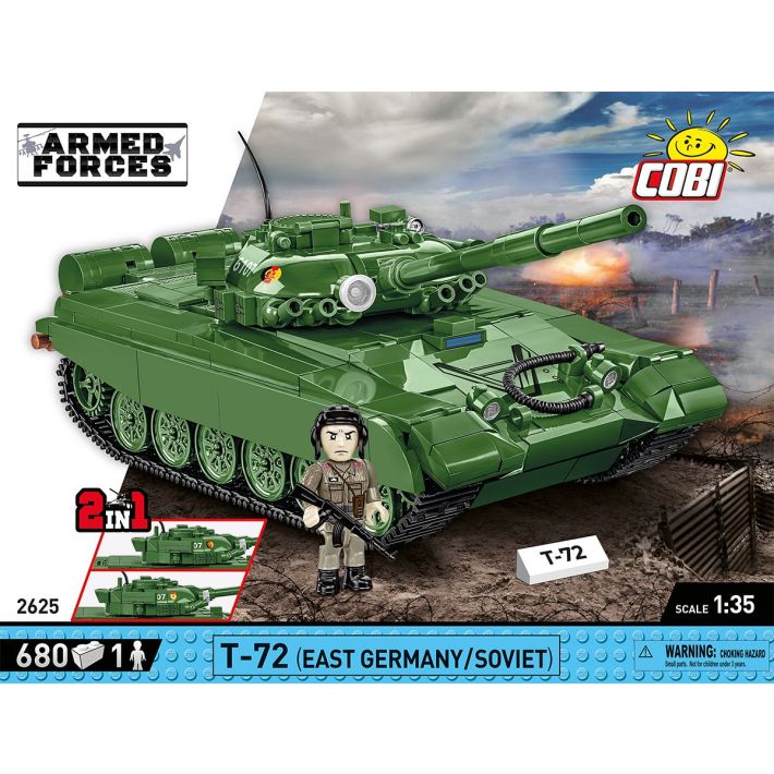 T 72 East Germany Soviet COBI 2625 Tanks and vehicles Cobi.eu